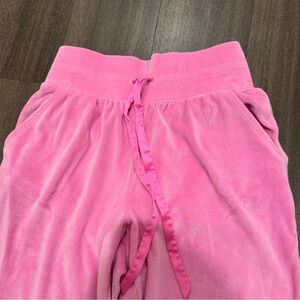 Victoria's Secret Pink Velour Pants